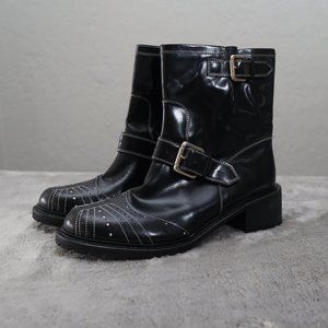 Red Valentino Biker Boots